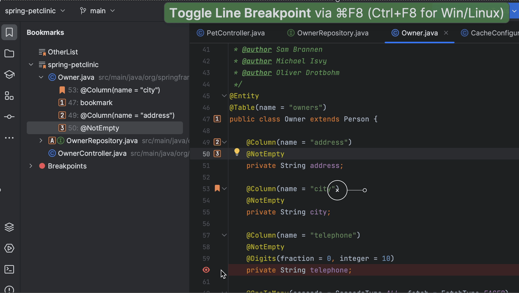 Breakpoints