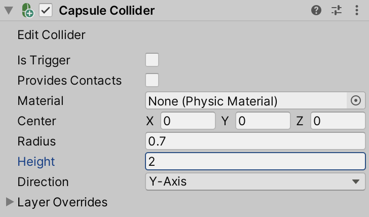 Add another collider to the spaceship GameObject