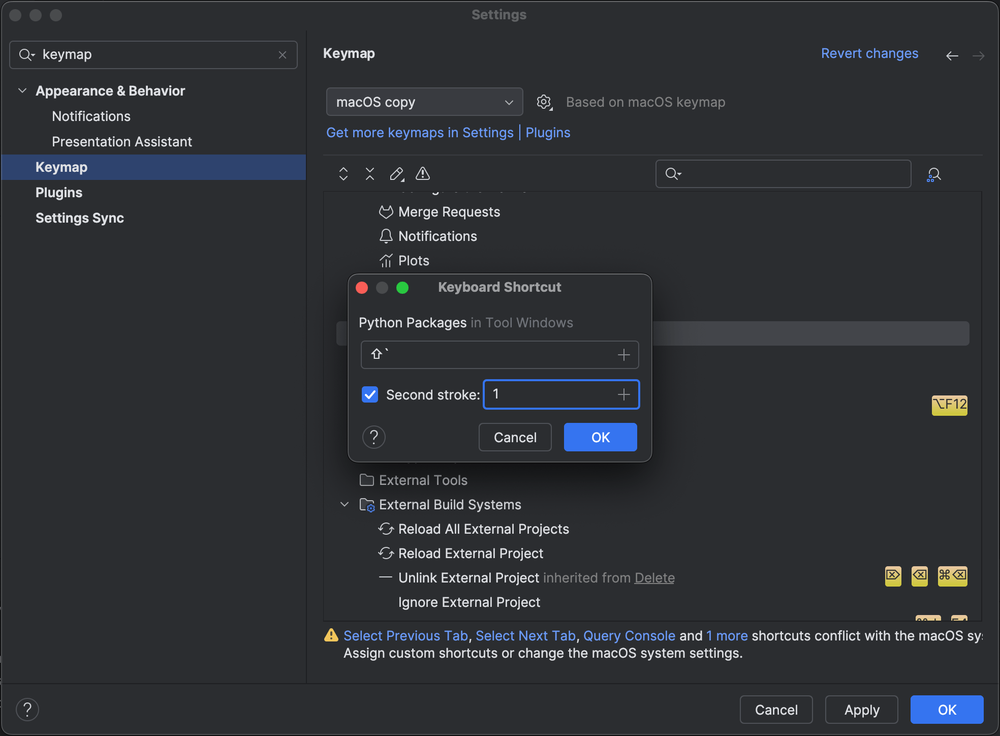 keymap