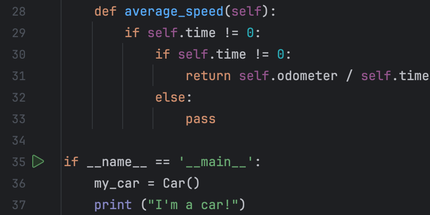 Basic Code Refactoring