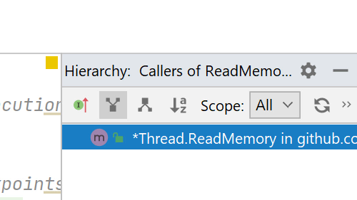 Working with the Call Hierarchy