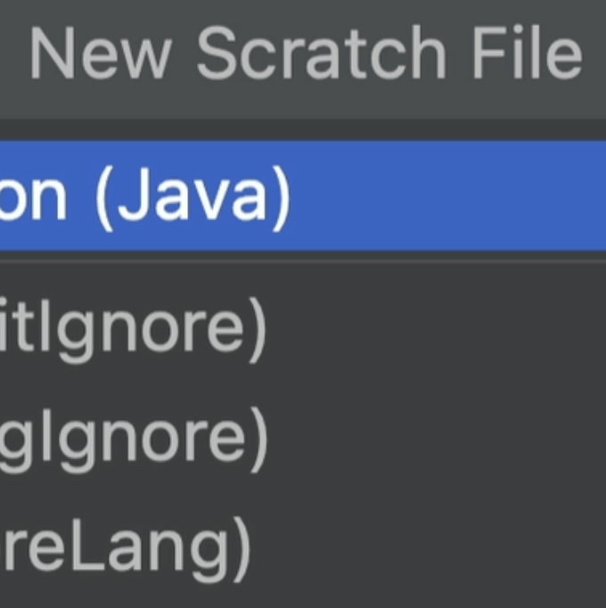 Create scratch files