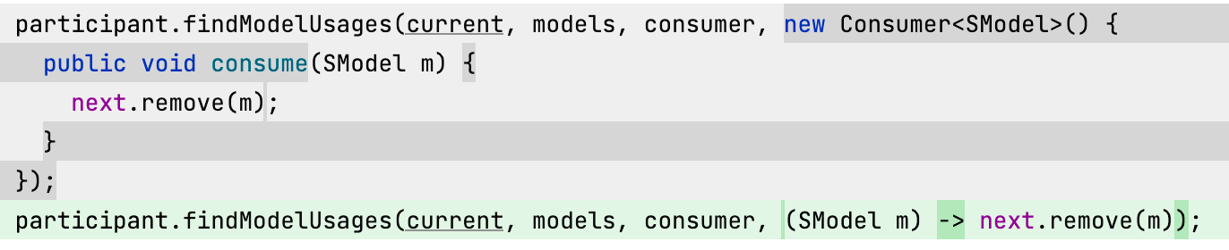将兼容的闭包生成到 Java lambda 中